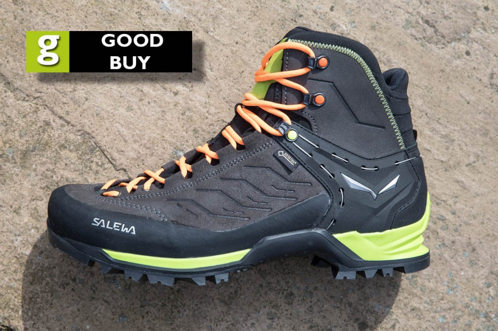 Salewa Mountain Trainer Mid GTX. Photo: Bob Smith/grough Salewa Mountain Trainer Mid GTX. Photo: Bob Smith/grough