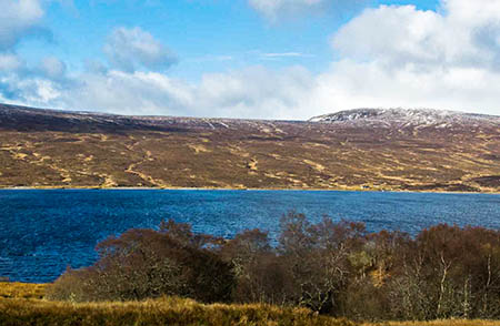 The Sallachy site near Loch Shin The Sallachy site near Loch Shin
