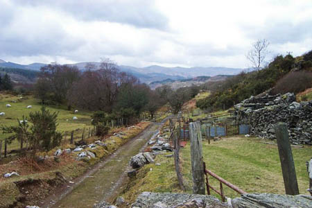 The Sarn Helen in the area. Photo: Terry Hughes CC-BY-SA-2.0 The Sarn Helen in the area. Photo: Terry Hughes CC-BY-SA-2.0