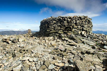 Scafell Pike's summit draws thousands of visitors each year
