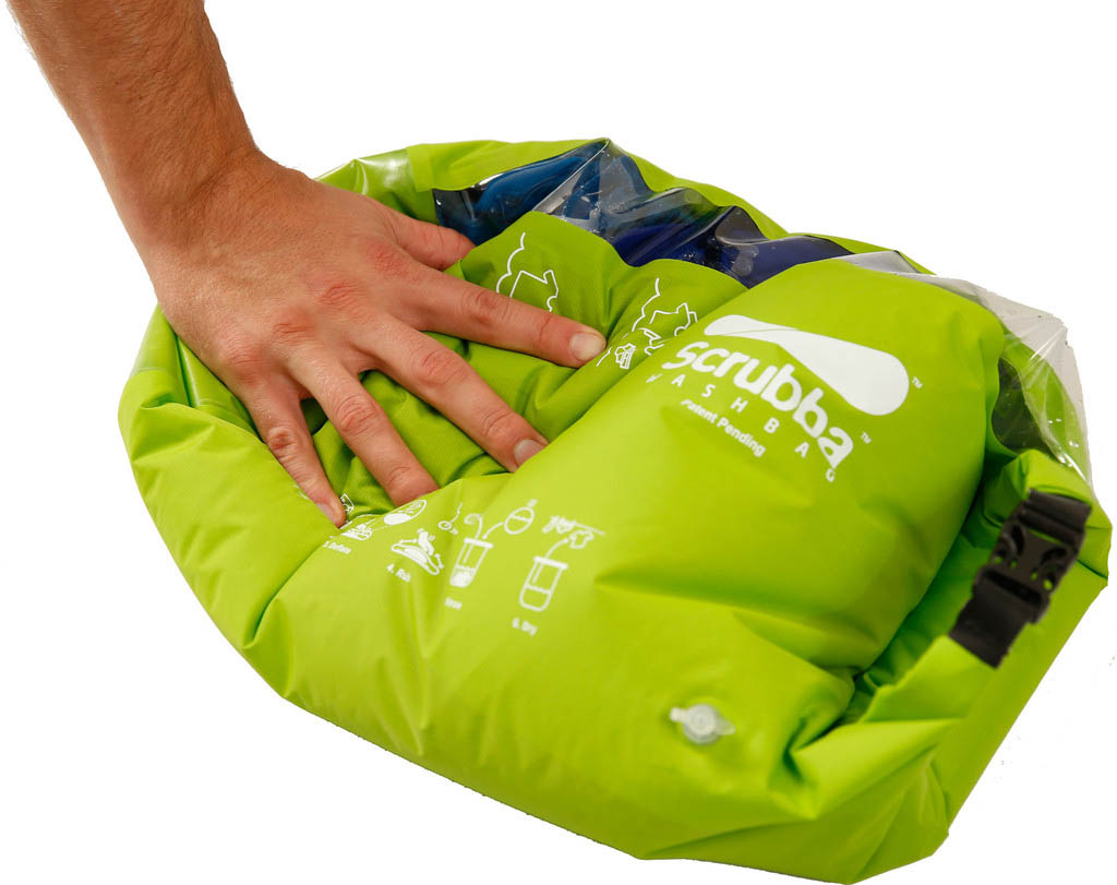 The Scrubba wash bag The Scrubba wash bag