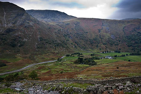 The man's wife was waiting for his return at Seathwaite The man's wife was waiting for his return at Seathwaite