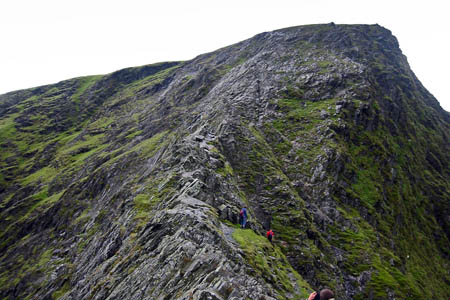 Sharp Edge, the politicians' route up Blencathra Sharp Edge, the politicians' route up Blencathra
