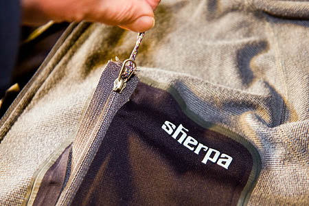 The Tsepun was let down by a zip that became partially detached The Tsepun was let down by a zip that became partially detached