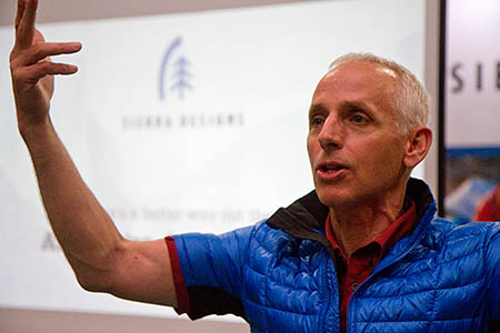 Sierra Designs' head of global sales Bill Conradt explains the company's approach Sierra Designs' head of global sales Bill Conradt explains the company's approach