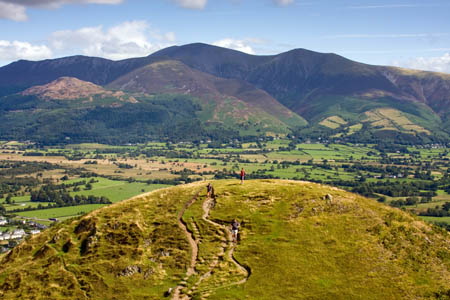 Sarah Crickmer claimed a walker had broken a leg on Skiddaw