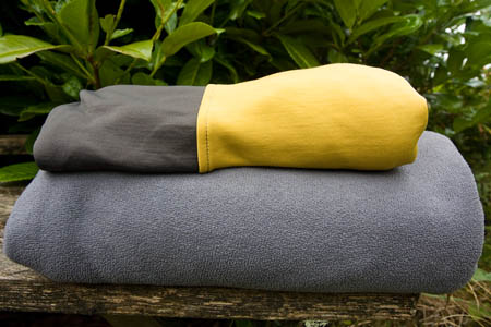 The Smartwool hoody is much less bulky than the equivalent fleece The Smartwool hoody is much less bulky than the equivalent fleece