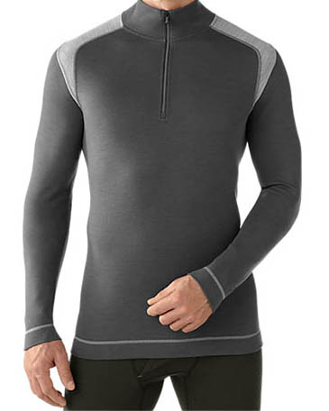 The SmartWool NTS Mid 250 Zip T The SmartWool NTS Mid 250 Zip T