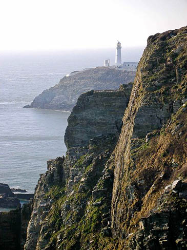 Sea cliffs near South Stack. Photo: Brian Charlton CC-BY-SA-2.0 Sea cliffs near South Stack. Photo: Brian Charlton CC-BY-SA-2.0