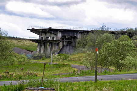 Test beds at Spadeadam which was once home to Britain's Blue Streak rocket project. Photo: Phil Thirkell CC-BY-SA-2.0