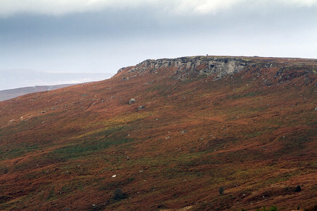 The climber was on a route near High Neb The climber was on a route near High Neb