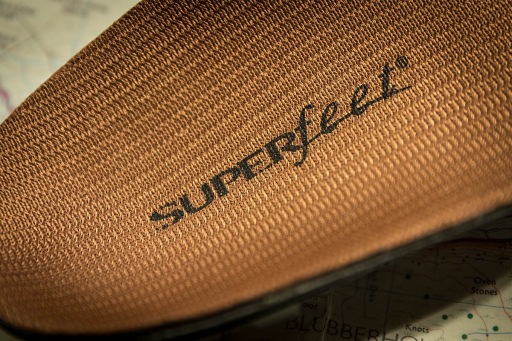 The Superfeet Custom Copper insole The Superfeet Custom Copper insole