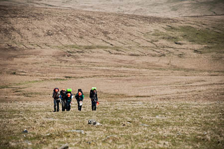 One of the Ten Tors teams on Dartmoor. Photo: Adrian Harlen/MoD/Crown Copyright One of the Ten Tors teams on Dartmoor. Photo: Adrian Harlen/MoD/Crown Copyright
