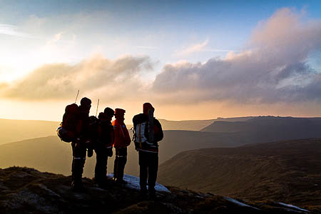 Woodhead team members on duty during the race. Photo: G Gibbons Woodhead team members on duty at one of the checkpoints. Photo: G Gibbons