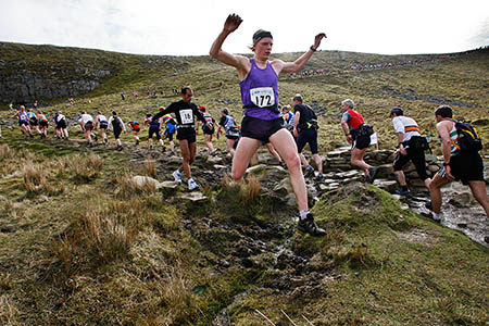 The tough Three Peaks Race is described as a 'marathon with mountains' The tough Three Peaks Race is described as a 'marathon with mountains'