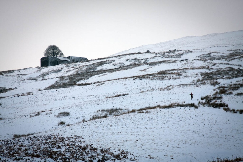 Conditions on the Pennine Way are tough as winter takes a hold on the hills Conditions on the Pennine Way are tough as winter takes a hold on the hills