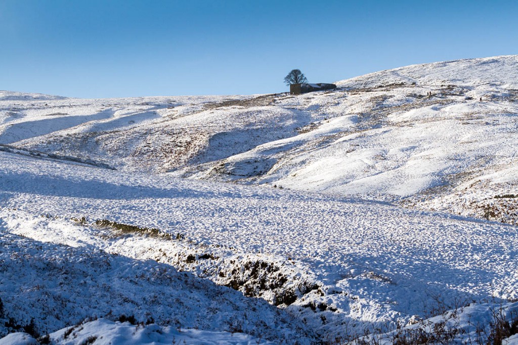 The Challenge route passes along the Pennine Way through the Calder Valley team's area The Challenge route passes along the Pennine Way through the Calder Valley team's area