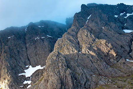 The men fell an unknown distance on Tower Ridge. Photo: Subflux CC-BY-SA-2.0