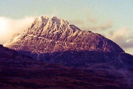 Tryfan, with the north ridge running to the summit from the right, and Heather Terrace visible, rising up the east face. Photo: Pip Rolls CC-BY-SA-2.0 Tryfan, with the north ridge running to the summit from the right, and Heather Terrace visible, rising up the east face. Photo: Pip Rolls CC-BY-SA-2.0