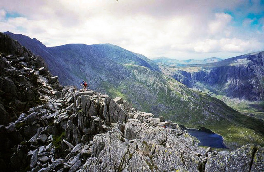 Tryfan's North Ridge was the scene of another rescue. Photo: Richard Webb CC-BY-SA-2.0
