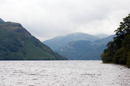 The men ran out of power attempting a return trip on Ullswater The men ran out of power attempting a return trip on Ullswater