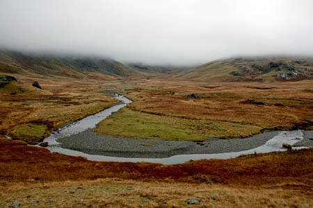 The missing trio was found on the Upper Eskdale side of Scafell Pike The missing trio was found on the Upper Eskdale side of Scafell Pike