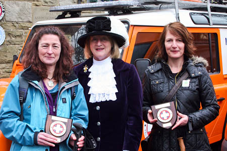 From left: Caroline Ray, High Sheriff Alexandra Holford, Mary Arber. Photo: Nigel Hutchinson/UWFRA From left: Caroline Ray, High Sheriff Alexandra Holford, Mary Arber. Photo: Nigel Hutchinson/UWFRA