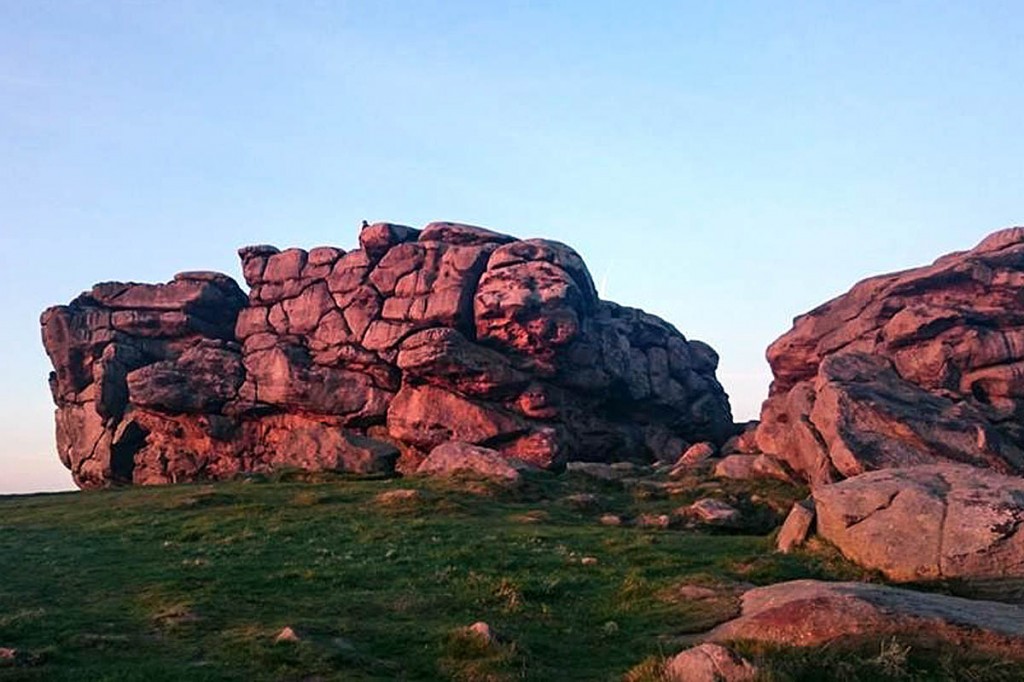 The climber fell from Almscliff Crag. Photo: UWFRA The climber fell from Almscliff Crag. Photo: UWFRA