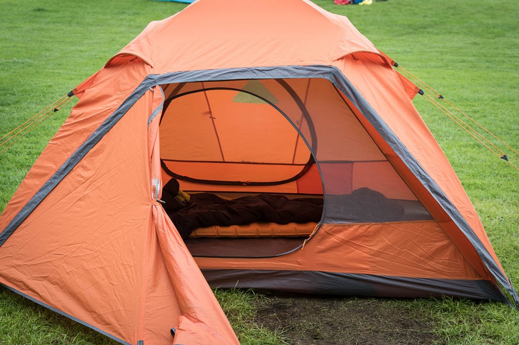 The Mistral 200 has a porch on each side. Photo: Bob Smith/grough The Mistral 200 has a porch on each side. Photo: Bob Smith/grough