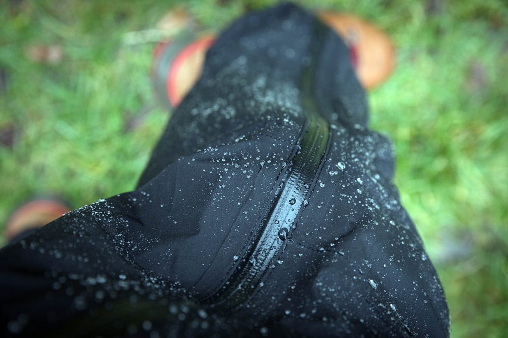 Waterproof trousers will keep the rain out. Photo: Bob Smith/grough Waterproof trousers will keep the rain out. Photo: Bob Smith/grough
