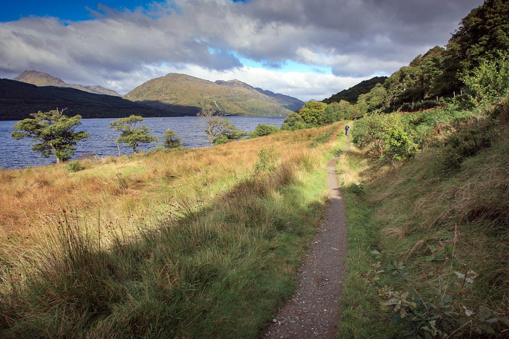 The West Highland Way runs along the east shore of Loch Lomond The West Highland Way runs along the east shore of Loch Lomond