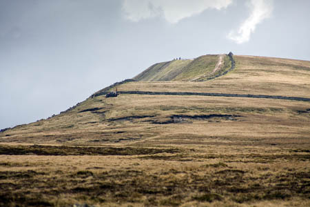 Whernside: the four teenagers were found on its western flanks Whernside: the four teenagers were found on its western flanks
