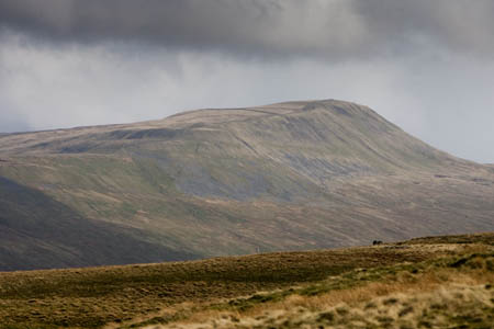 Whernside yesterday, scene of the Fellsman rescue Whernside yesterday, scene of the Fellsman rescue