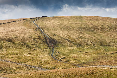 The new route goes via Whitber Hill The new route goes via Whitber Hill