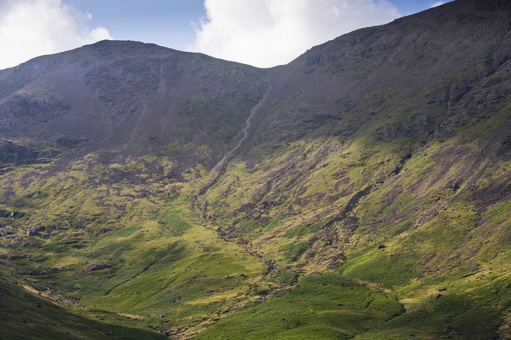 A walker was airlifted after injuring himself in Wind Gap. Photo: Bob Smith/grough