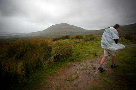 Storms will make hillwalking difficult if not impossible tomorrow Storms will make hillwalking difficult if not impossible tomorrow