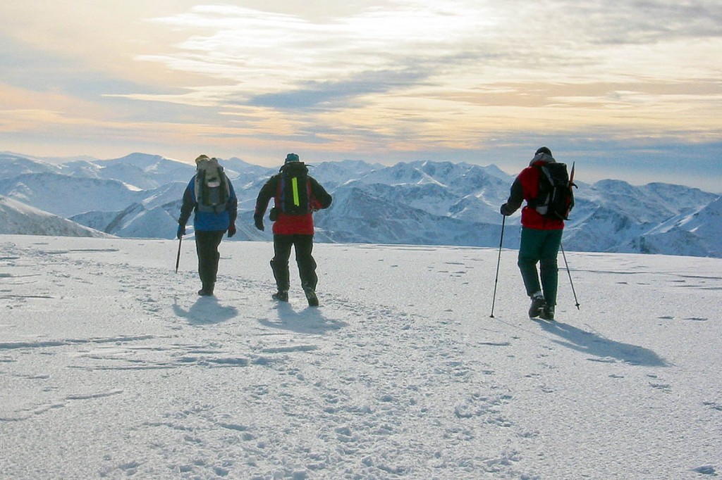 All those heading for Scotland's winter mountains should check out the avalanche reports. Photo: Bob Smith/grough