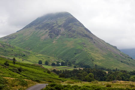 Birkinshaw lost time on the ascent of Yewbarrow Birkinshaw lost time on the ascent of Yewbarrow
