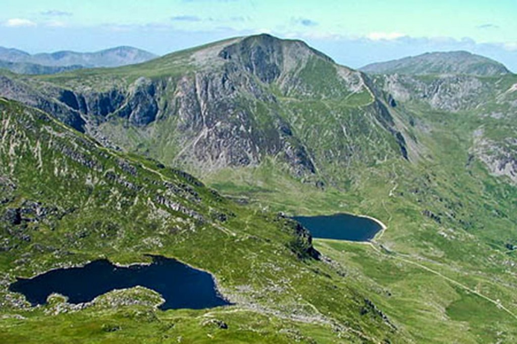 The pair got lost on Y Garn.  Photo: George Tod CC-BY-SA-2.0