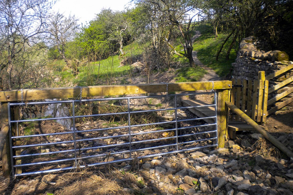 The footpath in Wensleydale has been repaired. Photo: YDNPA The footpath in Wensleydale has been repaired. Photo: YDNPA